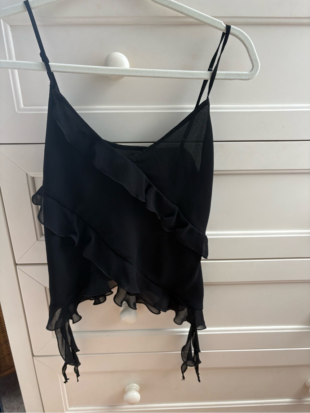 Black Aritzia Wilfred tank top